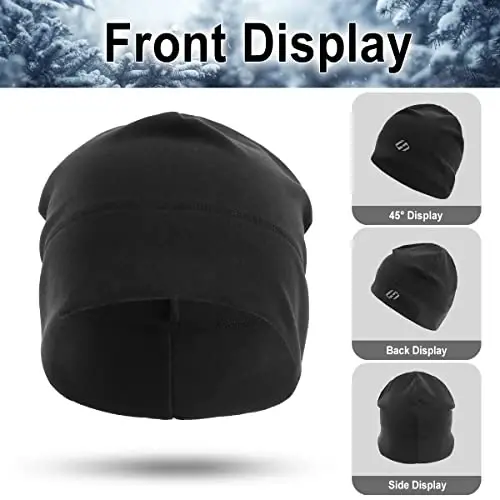 HASAGEI Thermal Running Hat - Men's Skull Cap Cycling Cap Under Helmet - 5