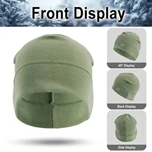 HASAGEI Thermal Running Hat - Erkaklar uchun bosh suyagi qopqog'i Dubulg'a ostida velosiped qopqog'i - 3