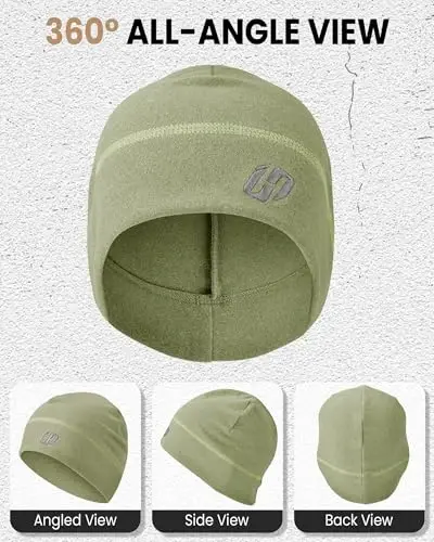 HASAGEI Thermal Running Hat - Erkaklar uchun bosh suyagi qopqog'i Dubulg'a ostida velosiped qopqog'i - 2