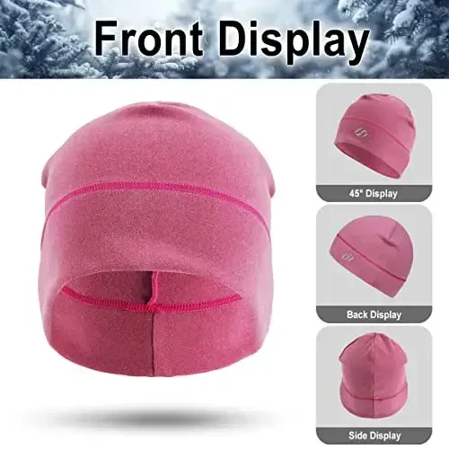 HASAGEI Thermal Running Hat - Erkaklar uchun bosh suyagi qopqog'i Velosiped dubulg'asi ostidagi qopqoq - 3