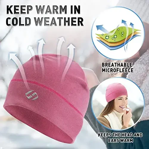 HASAGEI Thermal Running Hat - Erkaklar uchun bosh suyagi qopqog'i Velosiped dubulg'asi ostidagi qopqoq - 5