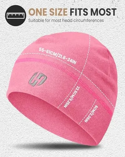 HASAGEI Thermal Running Hat - Erkaklar uchun bosh suyagi qopqog'i Velosiped dubulg'asi ostidagi qopqoq - 1