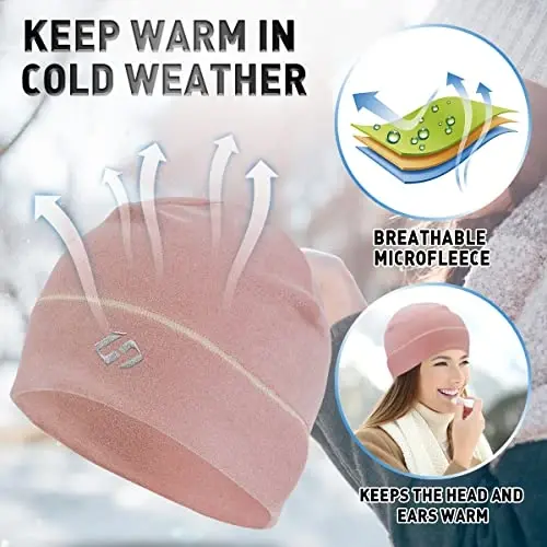 HASAGEI Thermal Running Hat - Erkaklar uchun bosh suyagi qopqog'i Velosiped dubulg'asi ostidagi qopqoq - 5