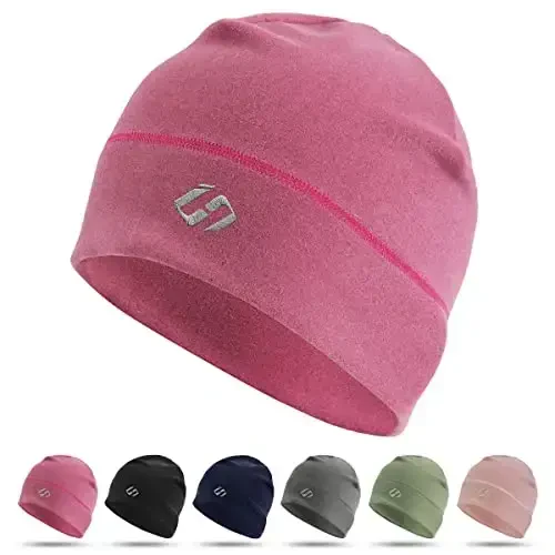 HASAGEI Thermal Running Hat - Men's Skull Cap Cycling Cap Under Helmet 