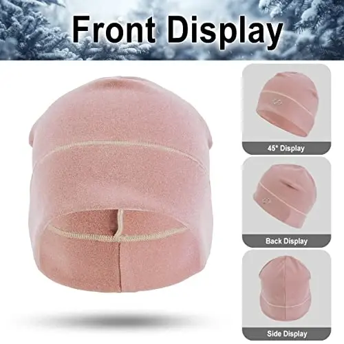 HASAGEI Thermal Running Hat - Men's Skull Cap Cycling Cap Under Helmet - 3