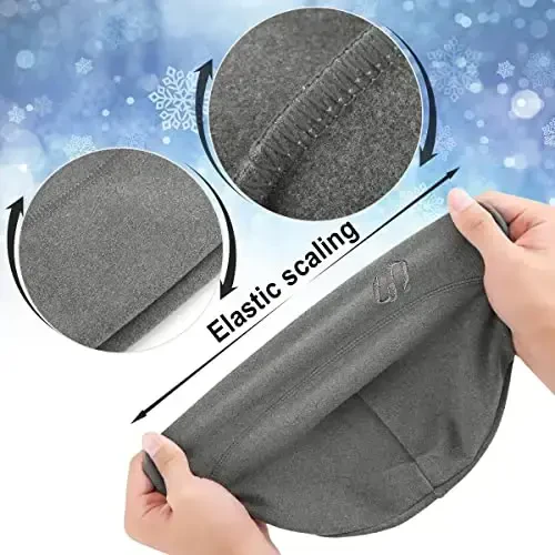 HASAGEI Thermal Running Hat - Men's Skull Cap Cycling Cap Under Helmet - 4