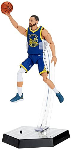 Hasbro Boshlang'ich Tarkibi NBA Seriyasi 1 Stiven Karri Stiven Karri 6 dyuymli Harakat Figurası Ekskluziv Panini Sport Savdo Karta Basketbol F8181 Haqiqiy - 3