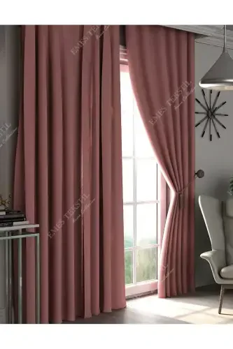 Hashamatli, Pudra Blackout Qalin Qoraytma Quyoshdan saqlovchi Parda (EN X BO'Y PILISSIZ TEK KANAT)-Pudra - PIERRE CARDIN (1)