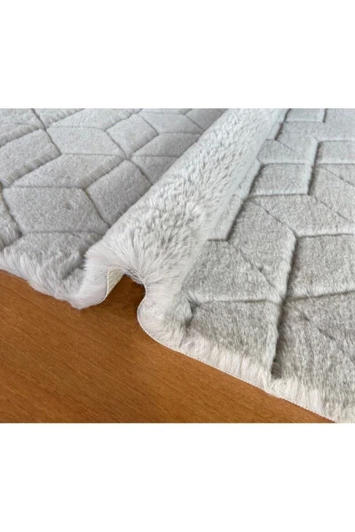 Hashamatli Sirpanmas Sabun Pashsha Junoq Ko'rpa Comfort-diamond Ipak Kulrang - 3