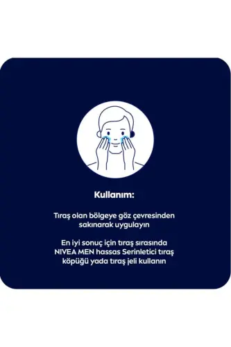 MEN Erkek Hassas Ciltlere Özel Tıraş Sonrası Balsam 100ml, Serinletici, Yanma ve Kızarıklık Karşıtı - 3