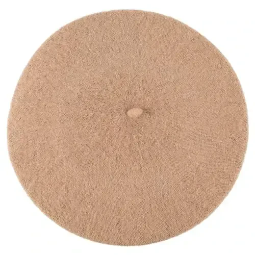 Hat To Socks Wool Blend French Beret for Men and Women in Plain Colours - 2