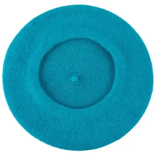Hat To Socks Wool Blend French Beret for Men and Women in Plain Colours - 3