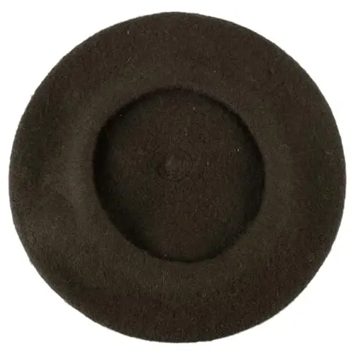 Hat To Socks Wool Blend French Beret for Men and Women in Plain Colours - 3