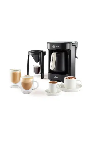 Hatir Barista Cappuccino va Turk Qahva Mashinasi Krem - Krem - 1