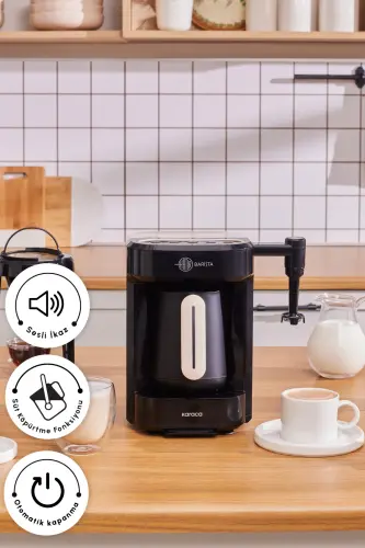 Hatır Barista Капучино и Кофемашина для Тюркского Кофе Крем - Крем - 7