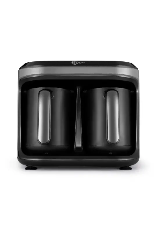 Hatır Hüp Düet 10 Fincan Kapasiteli Bol Köpüklü Aromalı, Közde ve Türk Kahve Makinesi Uzay Gr-Space Gray - 1
