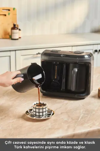 Hatır Hüp Düet İkili Aroma Türk Kahve Makinesi Spa - 9