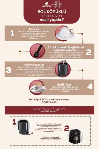 Hatır Hüp Türk Kahve Makinesi Iconic Beige-Bej - 6