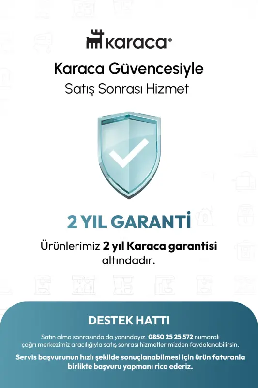 Hatır Hüp Türk Kahve Makinesi 5 Fincan Kapasiteli Ruby - Kırmızı - 6