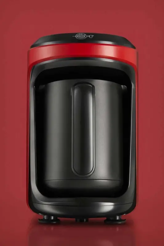 Hatır Hüp Türk Qahva Mashinasi Qizil-Qizil - 1