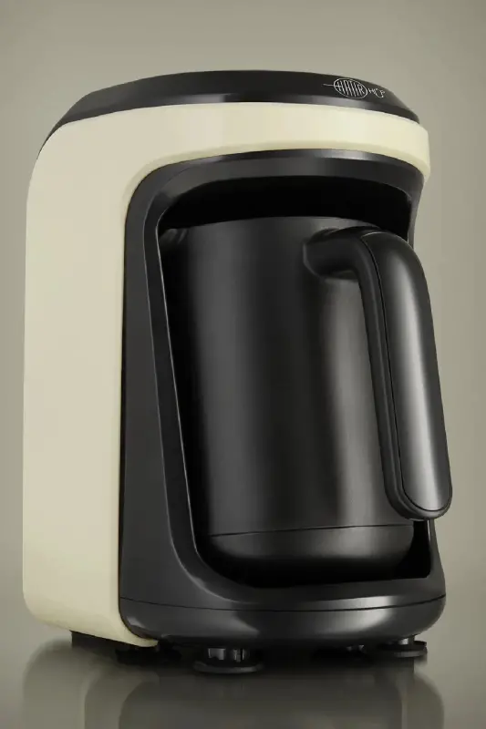 Hatır Hüp Turkish Coffee Machine Cream-Cream - 3