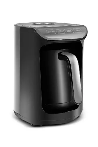 Hatır Közde Turkish Coffee and Turkish Coffee Machine Anthracite 5 Cup Capacity with Plenty of Foam - ANTHRACITE - 4