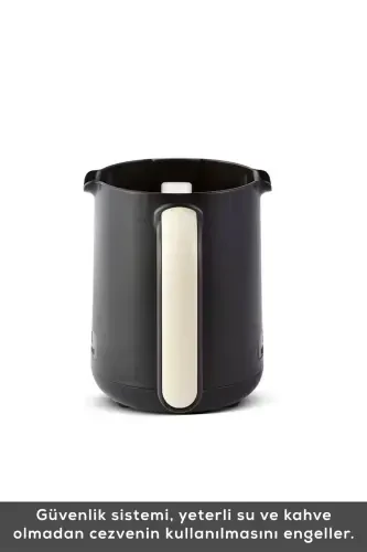 Hatır Közde Turkish Coffee and Turkish Coffee Maker Cream 5 Cups Capacity with Plenty of Foam-Cream - 4