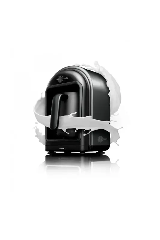 Hatır Mod Milk Turkish Coffee Machine Shiny Black-Black - 2