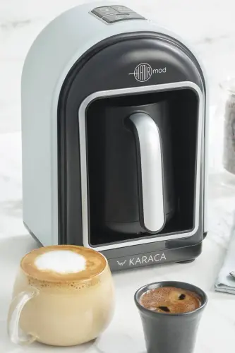 Hatır Mod Türk Kahve Makinesi İce Blue-Buz Mavisi - KARACA (1)