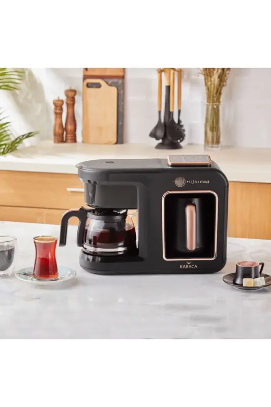 Hatır Plus Mod 5 In 1 Coffee And Tea Maker Black Copper-Copper - 3