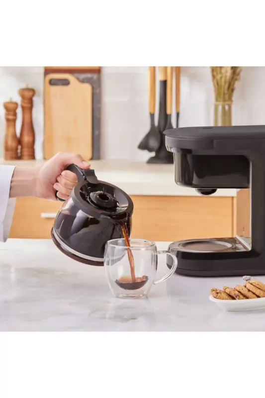 Hatır Plus Mod 5 In 1 Coffee And Tea Maker Black Copper-Copper - 4