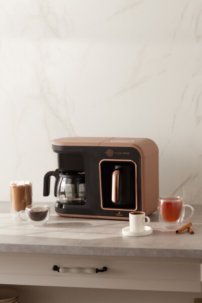 Hatır Plus Mod 5 in 1 Essential Coffee Machine Rosie Brown - 1