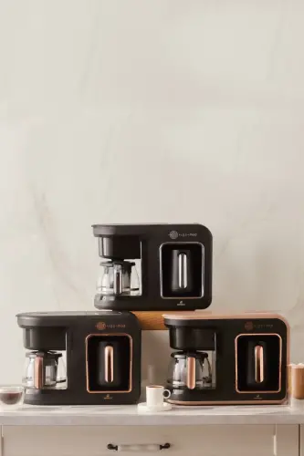 Hatır Plus Mod 5 In 1 Essentıal Türk Kahve Makinesi Black Copper-Siyah 2 - 7