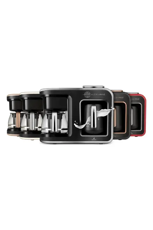 Hatır Plus Mod 5 In 1 Konuşan Kahve Va Çay Makinesi GRİ-Cool Gray - 4