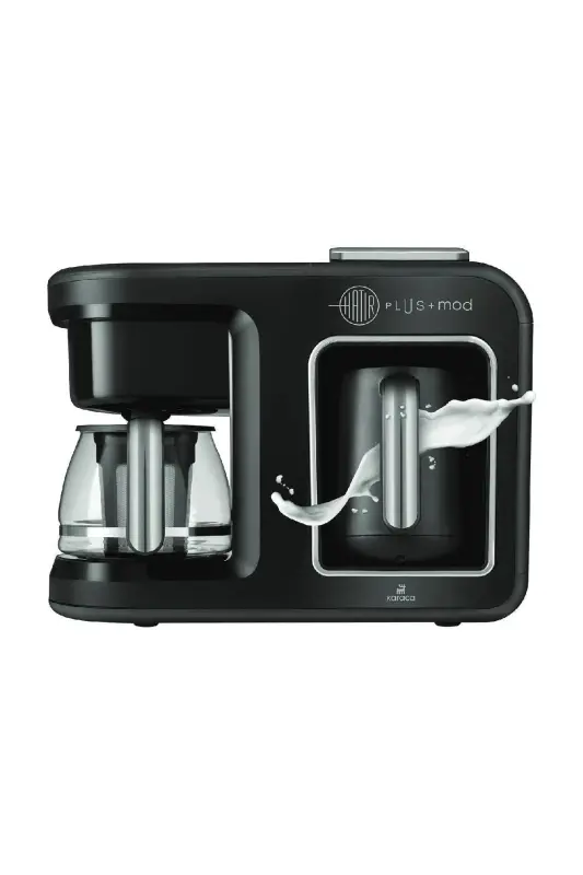 Hatır Plus Mod 5 In 1 Konuşan Kahve Ve Çay Makinesi Black Chrome-Siyah - 1