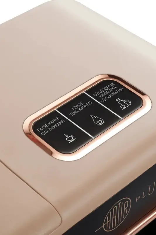 Hatır Plus Mod 5 In 1 Essential Kahve Makinesi Rosie Brown-Siyah 3 - 3