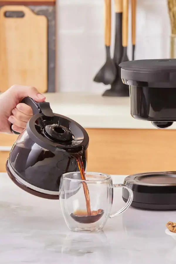 Hatır Plus Mod 5 In 1 Konuşan Kahve Ve Çay Makinesi Black Copper-Siyah - 3