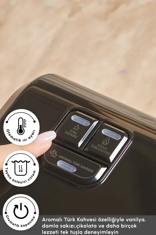 Hatır Hüp Düэт Икили Арома Тюрк Kahve Makinesi Spa - 8