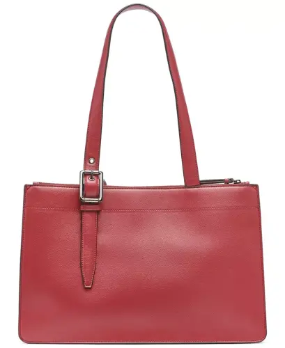 Havana Medium Tote Bag - Cranberry - 6