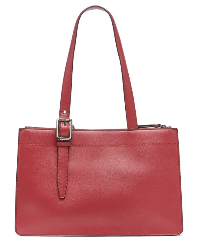 Havana Medium Tote Bag - Cranberry - 2