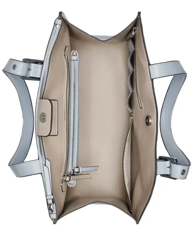 Havana Medium Tote Bag - Dusty Blue - 4