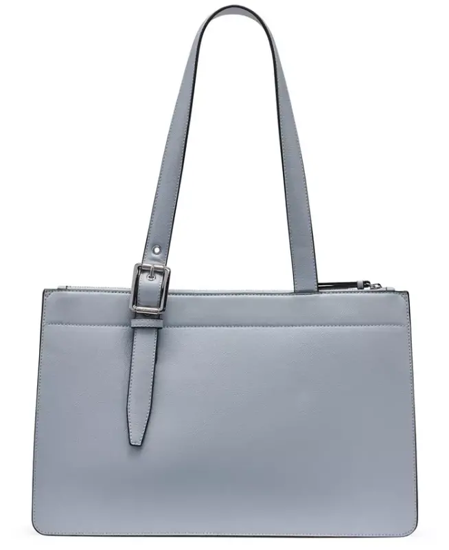 Havana Medium Tote Bag - Dusty Blue - 2
