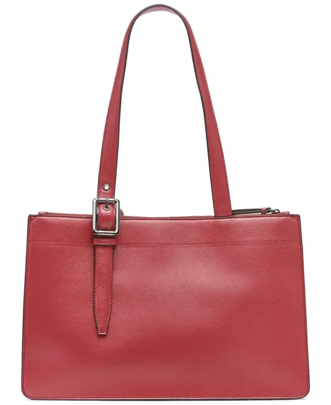 Havana Orta Boy Tote Çanta - Kızılcık - 6