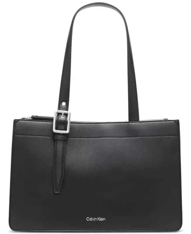 Havana Medium Tote Bag - Black/silver - 1