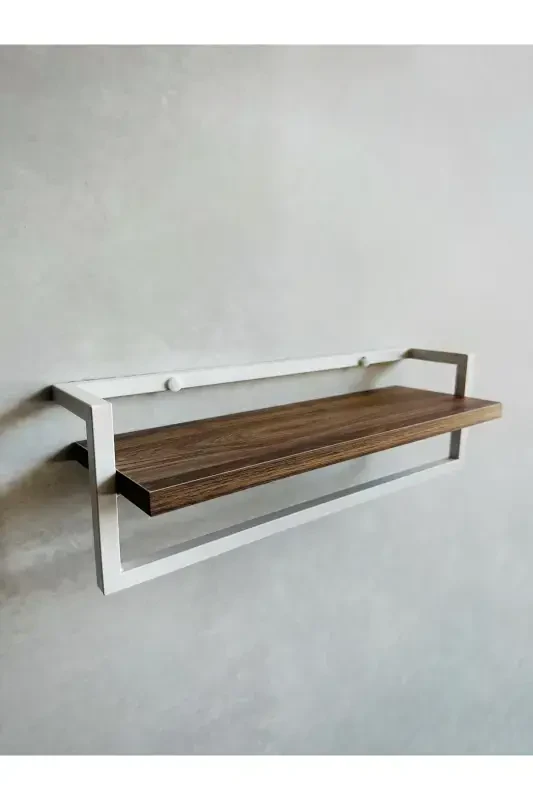 Havluluk Hammom Raflari Sovun Şol Ro'mol Askich Havlu Askichi Hammom Oshxona Tartibga Soluvchi Zamonaviy Chiroyli Raf - Oq - 6