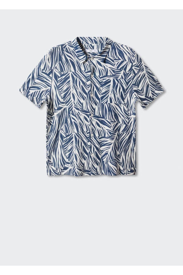 Hawaiian print cotton shirt - 3