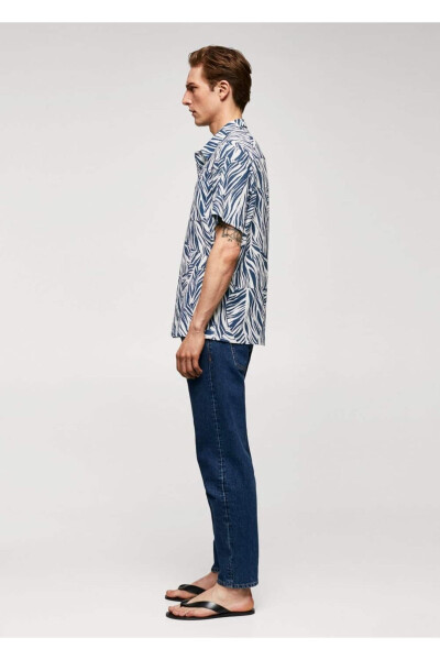 Hawaiian print cotton shirt - 5