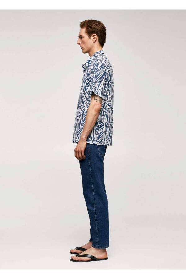 Hawaiian print cotton shirt - 5