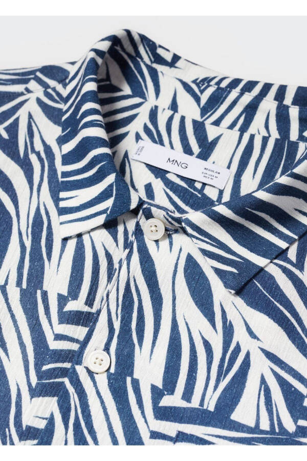 Hawaiian print cotton shirt - 6