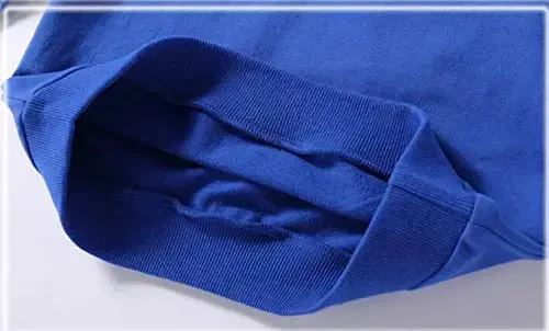 HAXICO Unisex bolalar uchun bir rangli paxta yupqa sviter futbolka Toddler chaqaloq uzun yengli futbolkalar bluzkalar - 4